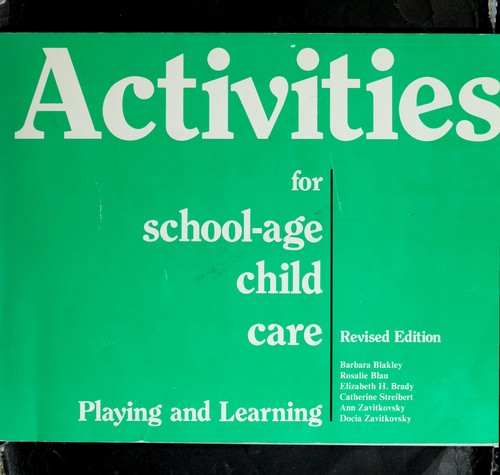 Activities for School-Age Child Care