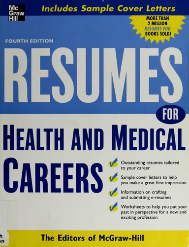 Resumes for Health and Medical Careers