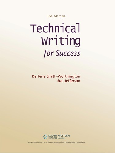 Technical Writing for Success