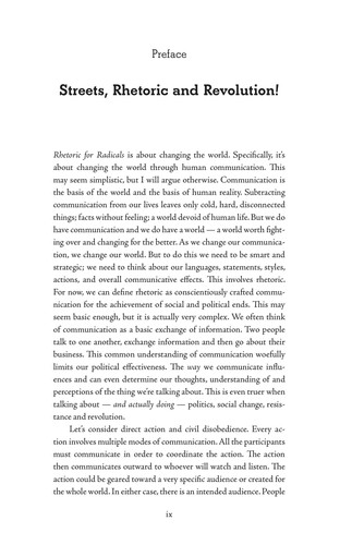 Rhetoric for Radicals
