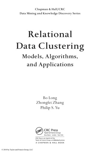 Relational Data Clustering