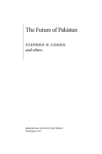 The future of Pakistan