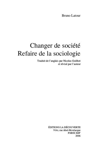 Changer de société