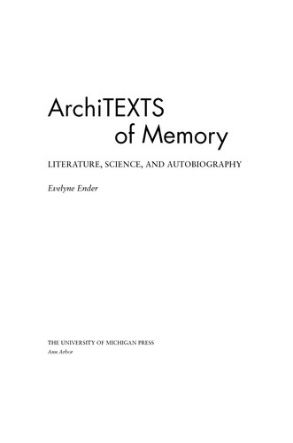 Architexts of memory