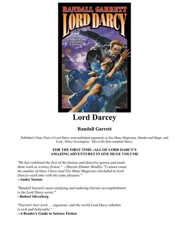 Lord Darcy