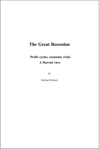 The Great Recession