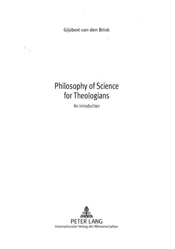 Philosophy of science for theologians