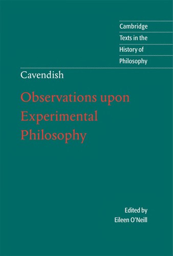 Observations Upon Experimental Philosophy