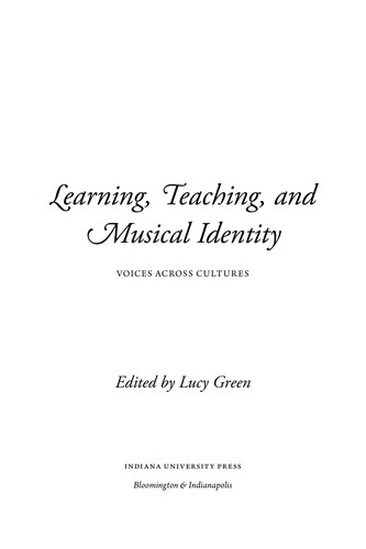 Learning, Teaching, and Musical Identity