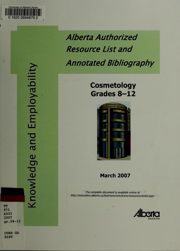 Cosmetology Grades 8-12
