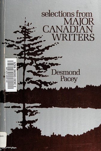 Selections from Major Canadian Writers