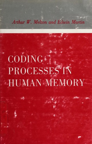 Coding Processes in Human Memory