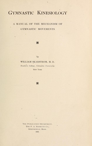 Gymnastic Kinesiology