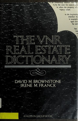 The VNR Real Estate Dictionary
