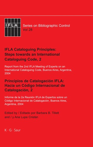 IFLA Cataloguing Principles
