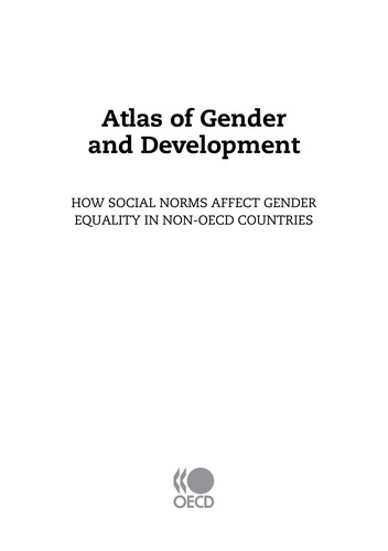 Atlas of Gender and Development