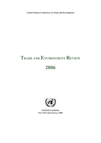 Trade and Environment Review 2006