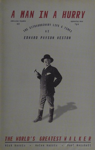 A man in a hurry