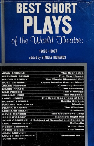 Best Short Plays of the World Theatre 1958-1967
