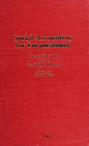 Social Accounting for Corporations