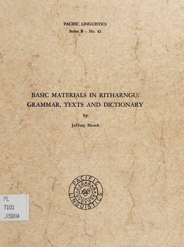 Basic Materials in Ritharngu