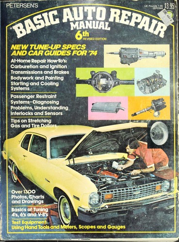 Basic auto repair manual