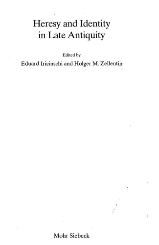Heresy and Identity in Late Antiquity