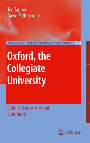 Oxford, the collegiate university