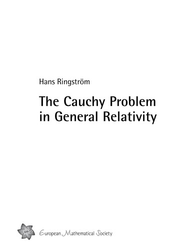 The Cauchy Problem in General Relativity