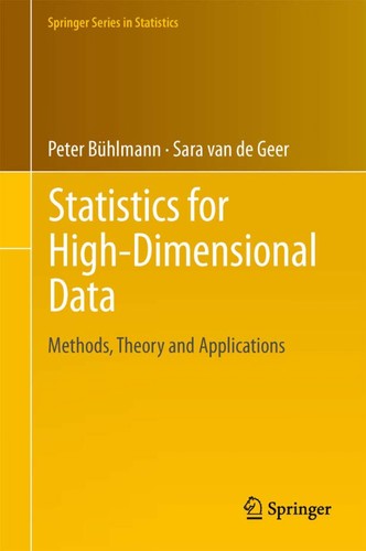 Statistics for High-Dimensional Data