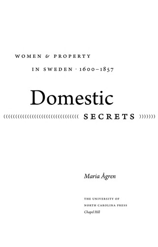 Domestic secrets