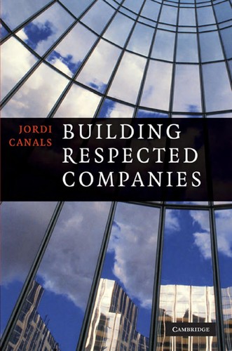 Building respected companies