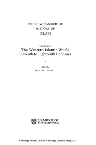 The New Cambridge History of Islam