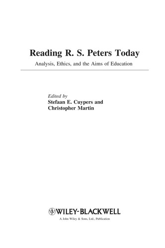 Reading R. S. Peters Today