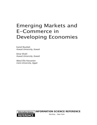 Emerging Markets and E-commerce in Developing Economies