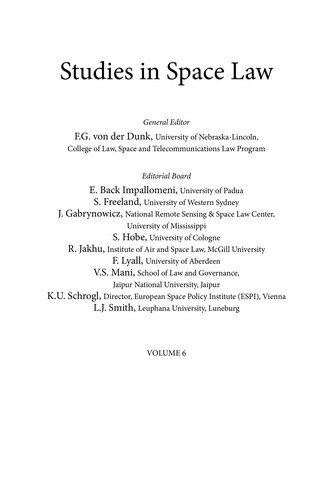 National Space Legislation in Europe