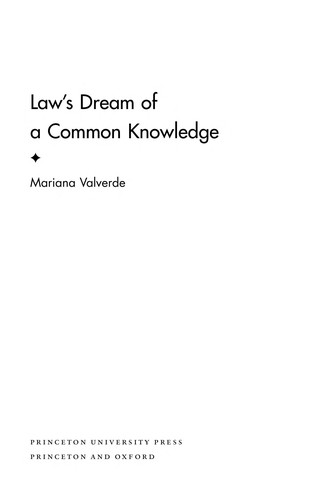 Law's Dream of a Common Knowledge