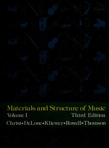 Materials and structure of music