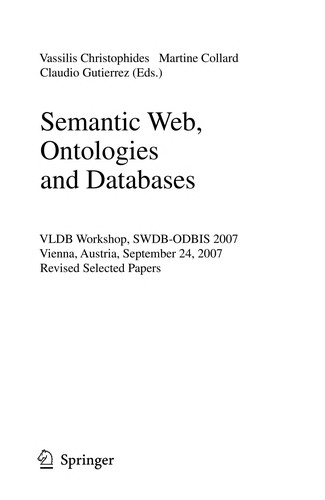 Semantic Web, Ontologies and Databases