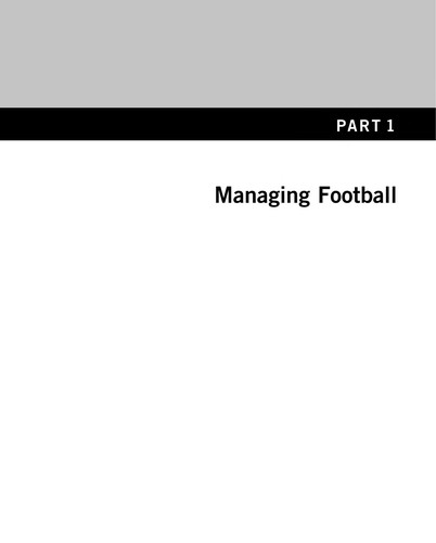 Managing football