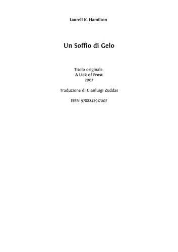 Un soffio di gelo