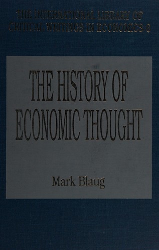 The History of economic thought