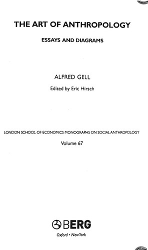 The art of anthropology