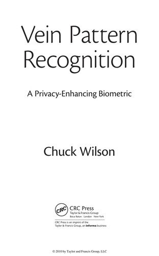 Vein pattern recognition