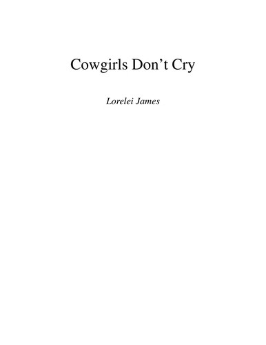 Cowgirls don't cry