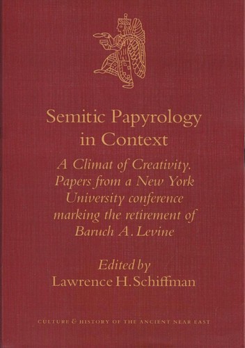 Semitic Papyrology in Context