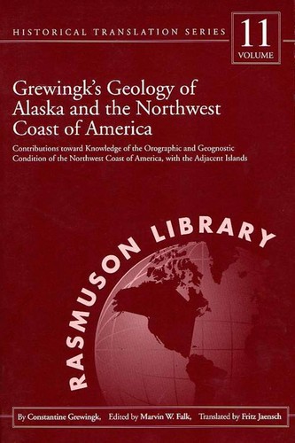 Grewingk's Geology of Alaska and the Northwest Coast of America