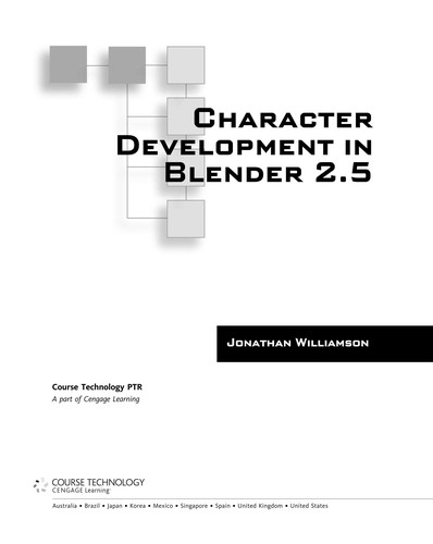 Character Development in Blender 2.5