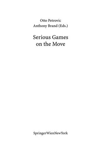 Serious Games on the Move
