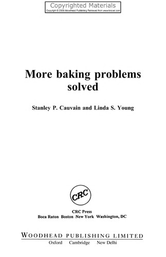 More Baking Problems Solved